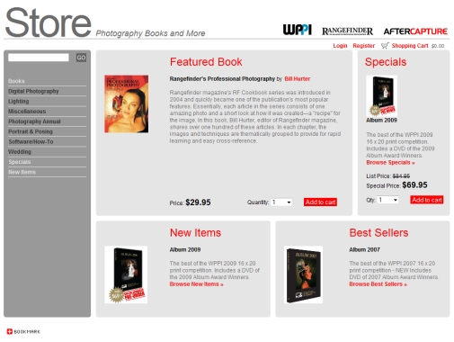 Web design RangeFinder image